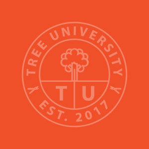 Tree University logo in Red